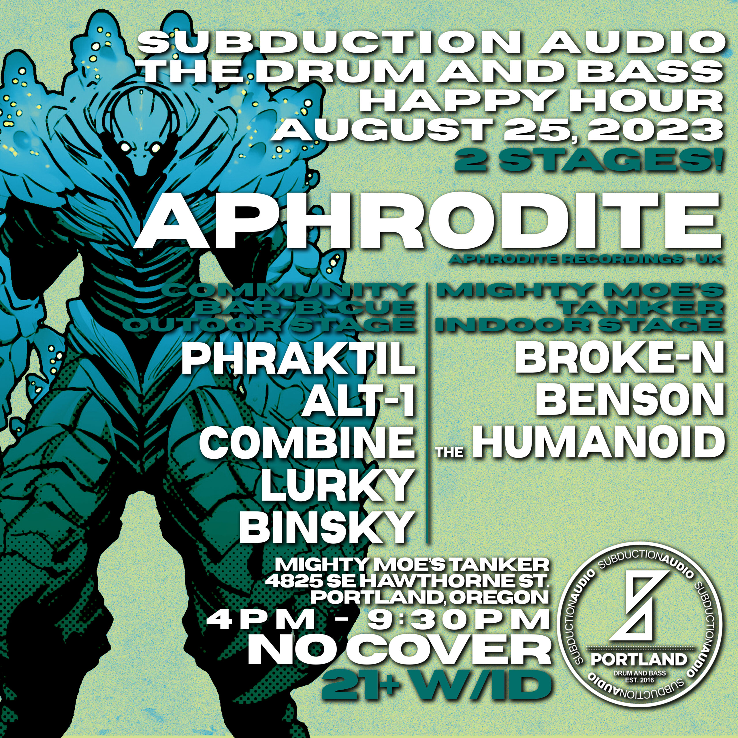 Happy Hour #37 Community BBQ ft Aphrodite