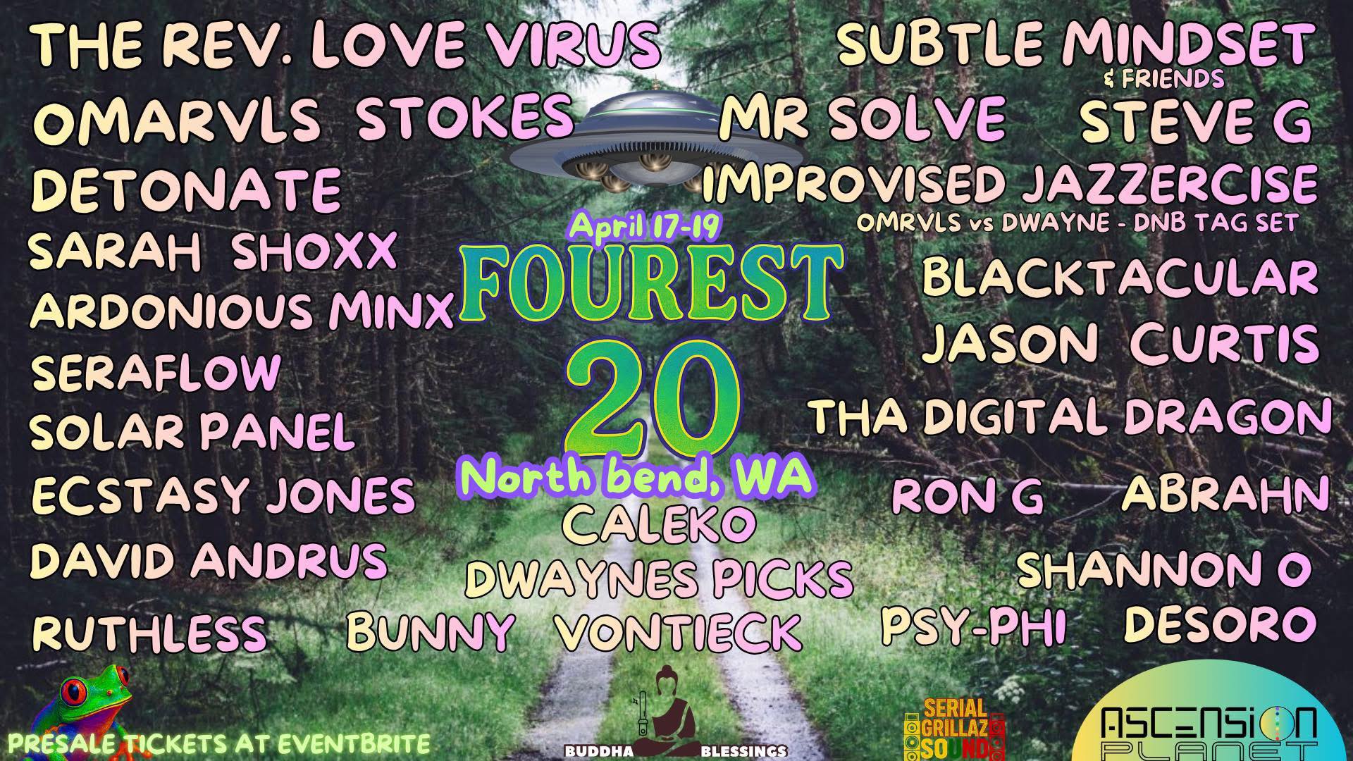 Mr Solve at Fourest 20, April 18th 2026